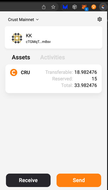 Extension-wallet
